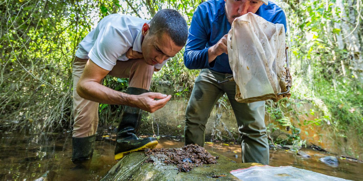 Watershed in Colombia