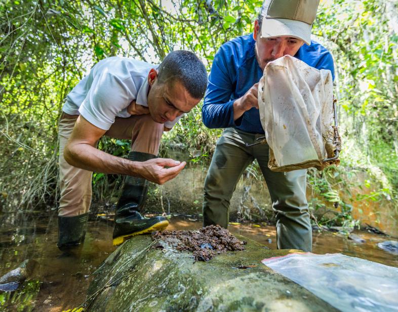 Watershed in Colombia